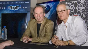 Wikicommons. Hans Zimmer et James Newton Howard, associés pour "Batman begins" en 2005.