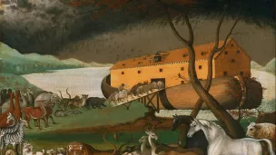 Wikipedia- L'Arche de Noé. Tableau d'Edward Hicks (1846).