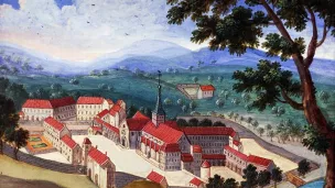 L'abbaye de Port-Royal-des-Champs en 1710 par Madeleine Boullogne ©Getty / DE AGOSTINI PICTURE LIBRARY