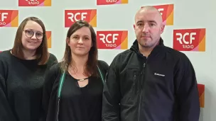 RCF Finistère - Gaëlle, Laura et Stéphane Caradec du collectif handicap sans solution