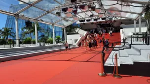 Le tapis rouge du Palais des Festivals - Photo S. C-G.