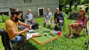 ©RCF Haute-Savoie 2021, Prêtres et paroissiens à Notre-Dame de la Gorge