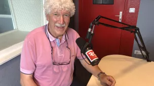 Sylvain Teutsch dans les studios de RCF Jerico Moselle