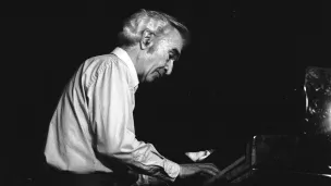 Dave Brubeck en concert à Deauville en 1990.