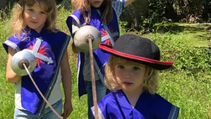 © Fidélité Mayenne - Des enfants au château de Linières