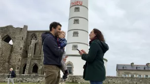 A la pointe Saint-Mathieu, dans le Finistère