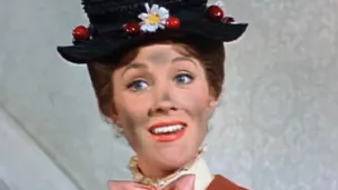 Julie Andrews dans le film Mary Poppins.
