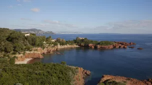 Calanque des anglais, forêt domaniale de l’Estérel, John Bersi ONF