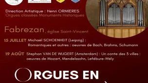 festival d'orgues en Corbières