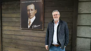 Yves Fournier, président de la fondation Marconi de Salvan