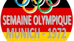 Anneaux Olympiques et drapeau Allemagne/wikicommons