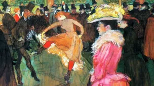 La Danse au Moulin-Rouge, par Toulouse-Lautrec (1890)  © Wikimédia Commons