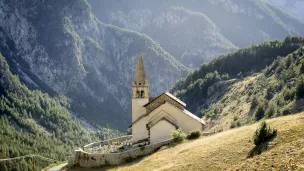 Eglise Saint-Michel de Cervières (05), France /© Corinne SIMON/CIRIC