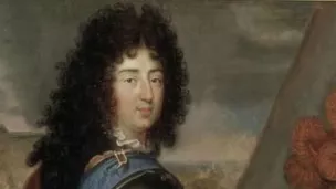 Wikimedia commons - Philippe de France, duc d'Orléans et frère de Louis XIV, portant une armure à fleur-de-lys, château de Versailles.