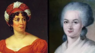 Wikimédia commons - Madame de Staël (à gauche) et Olympe de Gouges