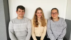 2021 RCF Bretagne - Josselin Cornet, Emmanuelle Berre et Soazig Hayère, étudiants en master 2 urbanisme et management option environnement à l'UBO