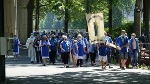 Les pèlerins mosellans à Lourdes