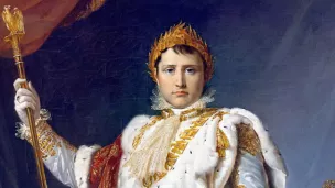 Un portrait de l’empereur français Napoléon Ier, peint en 1805 par François Gérard et qui se trouve aujourd’hui au château de Fontainebleau, au sud de Paris.