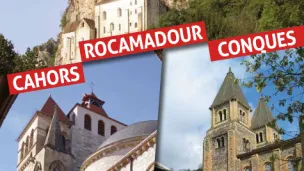 2020-Diocèse de Cahors- Les trois lieux de pèlerinage proposent ensemble des activités spirituelles pour organiser un pèlerinage unique.