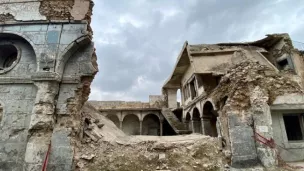 Ruines de la cathédrale Al-Tahira de Mossoul / Etienne Pépin