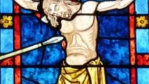 2018 - laboutiquedelesperance.com - Jésus sur la croix transpercé par la lance