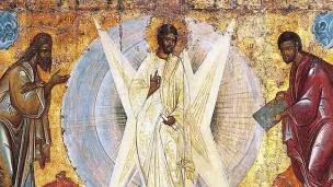 Wikimedia Commons -  La Transfiguration, icône du xve siècle, galerie Tretiakov