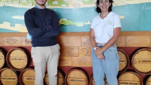 Élodie Dordogne et Étienne Fayet/Maison du Tourisme et du Vin à Pauillac en Médoc/JM Lamazerolles