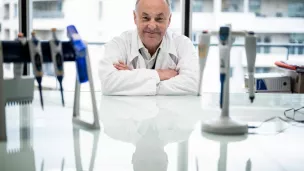 Professeur Bruno Lina, virologue à Lyon © JEFF PACHOUD / AFP