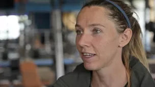 Marie-Amélie Le Fur, triple championne olympique, et présidente du comité paralympique et sportif français (CPSF), le 21/05/2021 ©GUILLAUME SOUVANT / AFP