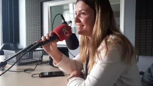 Julie Glaude présente Succ'ESS 3 dans les studios de RCF Jerico Moselle