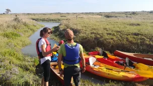 Balade en canoë sur l'île d'Oléron