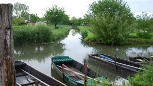 La fête est l'occasion de découvrir les Marais sous un autre angle grâce aux balades en barques. © RCF - Florent Sonzogni.