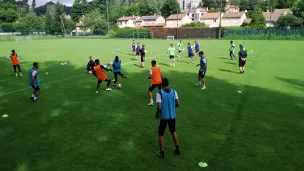 Derniers ajustements pour les Ponots avant le début du championnat. ©Cédric Bonnefoy