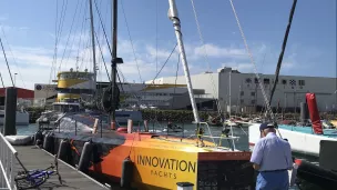 RCF Vendée ® Maxence Eloi - Imoca Innovation Yacht à Port Olona 