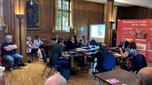 En direct de la Salle St Louis, au grand séminaire de Lorraine à Metz