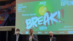 Julien BOUTTER, Patrick WEITEN, et Yves HENRY, lors de la présentation de l'édition 2021