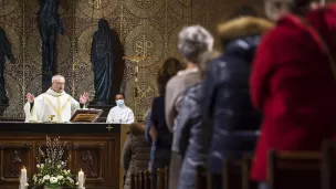 1 novembre 2020 : Messe de la Toussaint en l'église Saint-Pierre à Charenton-le-Pont (94) ©CIRIC