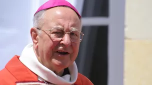 © Diocèse d'Angers - Mgr Jean Orchampt en 2007 à la Baronnerie