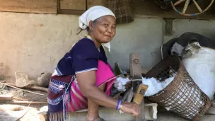 Le village de Maé Wé accueille 200 habitants, des Karens chrétiens (2020) © Thierry Lyonnet / RCF