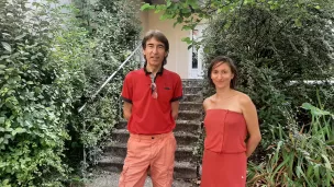 Christian Morelle et Laura Lascourrèges