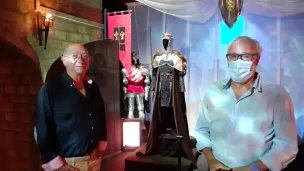 (de gauche à droite) Philippe Picou et Pascal Jourand, président et directeur de Saint-Brieuc expo congrès