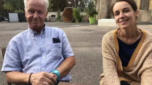Rencontre avec Jean-Pierre Burger et Virginie Joalland sur le site de Bliiida