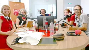 Toute l'équipe de Bien Mieux dans les studios de RCF à Alençon