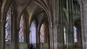 Vue du déambulatoire de la Cathédrale de Bourges © P. H.