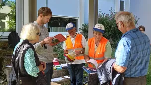 Jeu de piste à l'anniversaire du CCFD Terre-Solidaire en Haute-Savoie