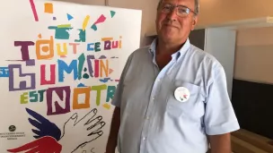 Le secrétaire départemental du Secours populaire, Alain Haneuse, met en garde sur l’impact psychologique de la précarité. Photo Violaine Attimont.