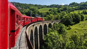 La locomotive flambant neuve du train de la Mûre a repris du service à la mi juillet