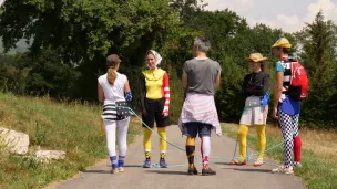 ©maisondupeuple.fr - 2021 - Le chorégraphe Laurent Pichaud présente ses déambulations performatives à Saint-Claude à l'occasion des Journées européennes du patrimoine