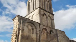 Notre-Dame de Déols, vue du clocher.