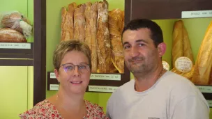 © RCF Anjou - Stéphanie et Mathieu Brothier, artisan-boulanger-pâtissier de Tigné